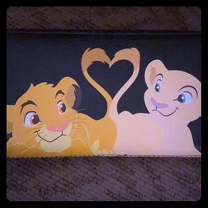 LION KING Wallet LOUNGEFLY Simba + Nala Rare HTF